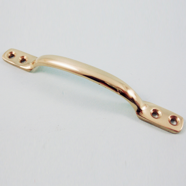 THD171/PB • 129 x 11mm • Polished Brass • Straight Sash Lift Handle